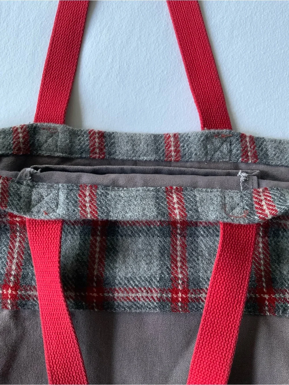 🍁 Rare Faribault Woolen Mill Co. x Target Plaid Heritage Tote Bag